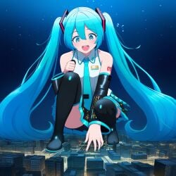 ai_generated city giantess hatsune_miku night novelai singing