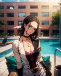 ai_generated female female_only nico_robin one_piece zileanbabyaight