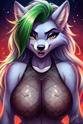 roxanne wolf (fnaf) from five nights at freddy's: security breach by czv34ai