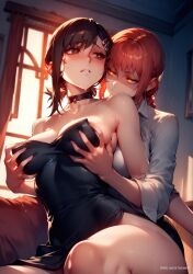 higashiyama kobeni from chainsaw man by a1exwell