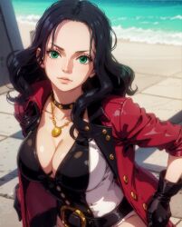 ai_generated female female_only nico_robin one_piece zileanbabyaight