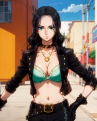 ai_generated female female_only nico_robin one_piece zileanbabyaight