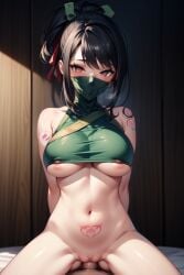 ai_generated akali big_breasts league_of_legends tagme