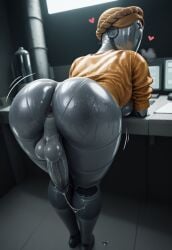 1futa 3d 3d_(artwork) ai_assisted ai_generated android anus ass ass_focus asshole atomic_heart backside balls big_ass big_breasts blonde_hair cum cum_drip cum_dripping cum_dripping_from_penis cum_on_leg cum_string dripping_cum futa_focus futa_only futanari half-erect ihatethemic intersex jacket large_ass large_breasts leaning left_(atomic_heart) looking_at_viewer looking_back looking_back_at_viewer looking_over_shoulder motion_lines penis precum precum_drip precum_string presenting rear_view robot robot_girl robot_humanoid small_penis solo solo_focus solo_futa sweat sweaty sweaty_body tagme testicles the_twins_(atomic_heart) thick_ass thick_thighs viewed_from_behind wide_hips yellow_jacket