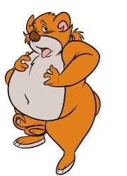 2025 anthro balls belly big_belly erection genitals geronimo_stilton_(series) hi_res joesanchez male mammal mouse murid murine nipples open_mouth overweight overweight_male penis rodent simple_background smile solo tongue tongue_out trap_stilton white_background