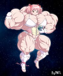 abs biceps big_muscles female hair huge_muscles large_muscles matl muscles muscular muscular_arms muscular_female muscular_legs muscular_thighs needs_breasts pecs pink_hair