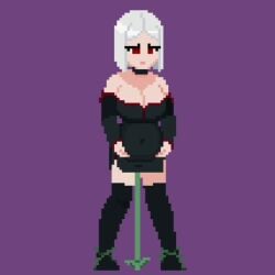 2d 2d_(artwork) 2d_animation animated big_breasts birth cum cum_in_pussy cum_inside dumping_cum ejaculation ejaculation_while_penetrated fertilization flower game_cg giving_birth hentai_game impregnation impregnation_risk monster monster_cock nubeedev pixel_(artwork) pixel_animation pixel_art red_eyes risky_sex slime slime_monster tagme trap vaginal_penetration vampire vampire's_knight vampire_girl video white_hair