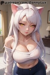 ai_generated bakemonogatari black_hanekawa dannylux stable_diffusion uncensored
