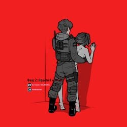 1boy against_wall clothed_male_nude_female cmnf counter-strike counter-strike:_global_offensive counter-strike_(series) counter-strike_2 counter_strike counterstrike csgo female femsub hair_pull hair_pulling male maledom oc straight valve valve_(company)