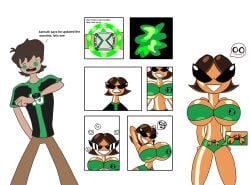 ass ass_expansion ben_10 ben_tennyson bimbo bimbofication brainwashing breast_expansion breasts disney doll dollification female gender_transformation hair_growth huge_ass huge_breasts hyper_breasts identity_death knick_knack large_ass mtf_transformation permanent_smile personality_change pixar sunglasses sunnification sunny_miami thick_thighs thighs transformation transformation_sequence wide_hips