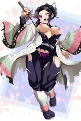 1girls big_boobs big_breasts big_tits boobs breasts demon_slayer female hourglass_figure huge_boobs huge_breast huge_tits kimetsu_no_yaiba kochou_shinobu large_boobs large_breasts large_tits m.i.y massive_boobs massive_breasts massive_tits nipples no_bra tits woman