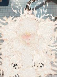 ahe_gao bukkake covered_in_cum cum_puddle excessive_cum suffocation tagme toilet_slave