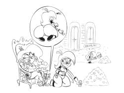 artist_request big_ass cartoon_network female mighty_magiswords princess_zange prohyas_warrior recording recording_on_phone tagme unknown_artist vambre_warrior