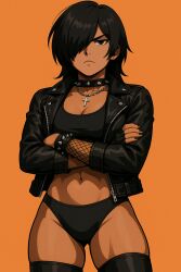 ai_generated rocker_girl tagme tomboy