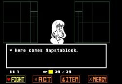 huge_ass huge_breasts mod napstablook pixel_art sextale undertale