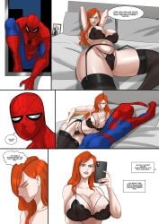 mary jane watson from marvel by venomarts00