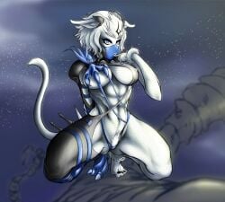 1girls abs alien alien_girl anthro breasts cat_ears cat_tail female female_only fur furry furry_only ga_buidhe mammal mammal_humanoid nintendo nipples nude nude_female pussy tagme wrothian xenoblade_(series) xenoblade_chronicles_x