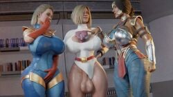 1futa 2girls 3d 3d_(artwork) alien alien_futanari alien_girl alien_humanoid animal_genitalia armlet armor armored_female armwear belt belt_buckle black_eyeliner black_eyeshadow blonde_hair boob_window bottom_heavy bubble_butt bulge bulge_through_clothing bulge_under_clothes child_bearing_hips cleavage cleavage_cutout clothed clothed_female clothing clothing_cutout cum curvaceous curvaceous_female curvy_female curvy_hips dark-skinned_female dark_skin dc_comics ejaculating ejaculating_cum ejaculation equine_genitalia equine_penis erect_penis erection erection_under_clothes erection_under_clothing eyeliner eyeshadow female fit fit_female functionally_nude_futanari futa_on_female futa_with_female futanari gloves hair_bun headgear headwear horny horny_face horny_female horse_penis horsecock horsecock_futanari hourglass_figure huge_ass huge_breasts indoors injustice_2 invdia3d kara_zor-el karen_starr kryptonian large_ass large_breasts latex latex_armwear latex_bodysuit latex_clothing latex_gloves latex_legwear latex_leotard latex_skinsuit leather leather_clothing leather_pants leather_topwear light-skinned_female light-skinned_futanari light_skin looking_at_penis looking_down looking_pleasured lust lustful_gaze makeup multiple_girls open_clothes pale-skinned_female pale-skinned_futanari pale_skin partially_clothed power_girl precum precum_drip precum_on_penis semen skin_tight skindentation skinsuit standing supergirl superheroine thick_thighs tied_hair tight_clothes tight_clothing tight_fit toned toned_body toned_female toned_futa toned_stomach top_heavy video_game video_game_character video_game_franchise wide_hips wonder_woman