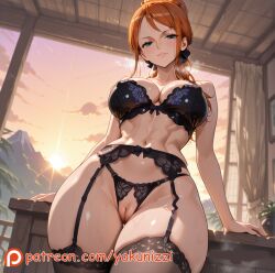 nami (one piece) from one piece by yakunizzi