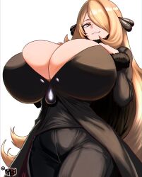 cynthia (pokemon) from nintendo by mewmaster93
