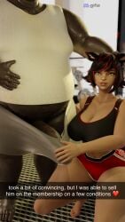 1boy 1girls 2025 3d 3d_(artwork) athletic athletic_female balls barbell barefoot belly belly_button big_balls big_belly big_penis black_hair blender blender_(software) boxers_(clothing) breasts bulge bulge_through_clothing caption chubby dark-skinned_male dark_skin discord_logo discord_tag fat_male female freckles freckles_on_face godfistart grabbing_head green_eyes gym gym_shorts hand_on_head hand_on_penis heart heart_emoji hips huge_balls huge_breasts huge_cock imminent_sex interracial large_breasts larger_male long_ears long_penis male marvel marvel_comics marvel_rivals massive_penis overweight overweight_male penis pubic_hair red_hair short_shorts size_difference smaller_female smile smiling_at_viewer snapchat sports_bra squatting squirrel_girl_(marvel) squirrel_girl_(marvel_rivals) standing sweaty_body tank_top thick_thighs thighs vein veins veiny veiny_penis watermark weights wide_hips