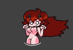 girlfriend (friday night funkin) from 13th friday night: funk blood by lulufu