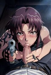 okajima rokuro from black lagoon by fastjack