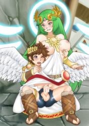 palutena from kid icarus by magnifire