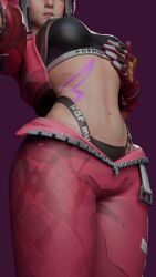 psylocke from marvel by accel3d