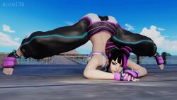 juri han from capcom by accel3d