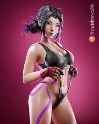 psylocke from marvel by francis brown