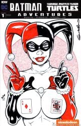 harley quinn from dc by garrett blair