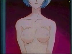 90s accurate_art_style animated animated_gif bandits_(artist) clothing human_salvation_project neon_genesis_evangelion rei_ayanami screencap screenshot small_breasts tagme undressing