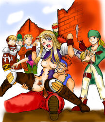 agrias_oaks double_penetration female final_fantasy final_fantasy_tactics gangbang rape tagme