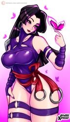 big_breasts black_hair breasts huge_breasts kunoichi long_hair marvel marvel_rivals psylocke psylocke_(marvel_rivals) wide_hips