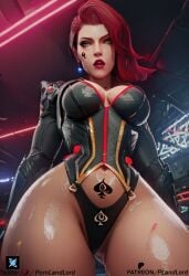 ai_generated big_ass big_breasts big_butt blacked blackwidow blackwidowx hero marvel marvel_comics marvel_girl marvel_rivals natasha natasha_romanoff patreon patreon_username pornlandlord qos sweat sweatdrop sweating sweaty