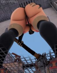 ass ass_bigger_than_head ass_focus ass_grab below_view bent_over big_ass big_breasts breasts crypti1d female female_focus female_only fempyro hi_res high_heel_boots high_heels highres hips huge_ass huge_breasts looking_at_viewer looking_back looking_down nipples nude nude_female panties partially_clothed pussy pyro self_upload tagme team_fortress_2 text tf2 thick thick_ass thick_thighs thighhighs thighs