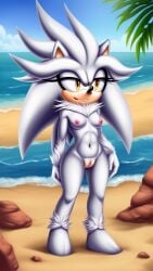 ai_generated breasts mobian_(species) pussy silver_the_hedgehog silvia_the_hedgehog sonic_(series) vvolfgang