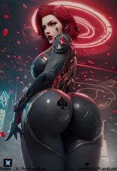 ai_generated big_ass big_breasts big_butt black_widow_(marvel) blackwidow blackwidowx hero marvel marvel_comics marvel_girl marvel_rivals natasha natasha_romanoff patreon patreon_username pornlandlord qos sweat sweatdrop sweating sweaty