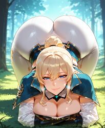 jean gunnhildr from genshin impact by yeriko wave