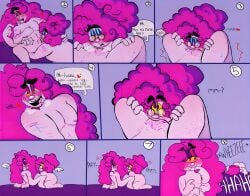 chubby_male clown cuntboy duo eating_pussy fluffy_hair freckles intersex multi_arm multi_limb original_character pink_hair purple_eyes silly tdick wholesome