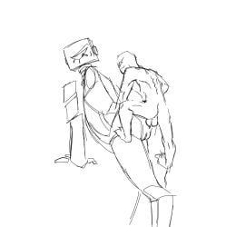 1boy 1girl anal anal_penetration anal_sex anthro die_of_death die_of_death_(roblox) female harken_(die_of_death) larger_female lornan1hater male male/female non-human penis penis_in_ass pursuer_(die_of_death) roblox roblox_game shorter_male shorter_male/taller_female size_difference sketch smaller_male straight taller_female vagina vaginal_fluids