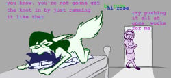 1boy 1futa canine_penis dog_penis futa_on_male futanari homestuck jade_harley john_egbert ms_paint_adventures rose_lalonde sex