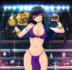 1female 1girl 1girls 2023 alternate_version_at_source alternate_version_available alternative_version_available arena areolae arm_strap ass ass_focus ass_visible_through_thighs bare_arms bare_breasts bare_chest bare_midriff bare_shoulders bare_skin bare_thighs belly_button belt bikini black_hair black_hair_female black_tail boobies_out boobs_out breasts breasts_apart breasts_out championship_belt collarbone cowboy_shot crowd crowd_taking_pictures crowd_watching demon demon_girl demon_tail demoness digital_art digital_drawing digital_drawing_(artwork) digital_media digital_media_(artwork) domino_mask erect_nipples eye_mask fang female female_demon female_focus female_only female_solo fit fit_female hair_over_shoulder holding holding_object hybrid large_breasts long_black_hair long_hair long_hair_female looking_at_viewer looking_down looking_down_at_viewer looking_pleasured mask masked_female masked_girl navel nipples nsfw original original_character parted_lips pelvic_curtain pointy_chin purple_bikini purple_mask ropes round_boobies round_boobs round_breasts round_tits round_titties shaman-x-slayer sharp_fangs sharp_teeth shiny shiny_boobies shiny_boobs shiny_breasts shiny_hair shiny_skin shiny_thighhighs shiny_thighs shiny_titties slit_pupils smile solo solo_female solo_focus sparkle_background spotlight spotlights swimsuit teeth teeth_showing thick thick_hips thick_lips thick_thighs thigh_gap thigh_highs thighhighs thighs tits_out titties titties_out voluptuous voluptuous_body voluptuous_female wrestler wrestling wrestling_mask wrestling_ring wwe wwe_championship_belt wwe_diva yadiel yellow_eyes yellow_eyes_female