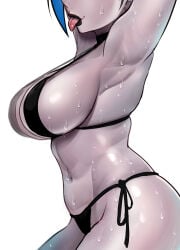artist_request bikini character_request copyright_request goth_girl large_breasts pale_skin tagme