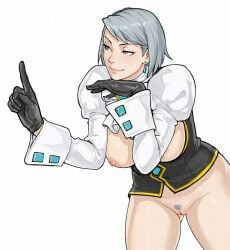 ai_generated female medium_hair nude pubic_hair