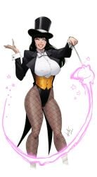 big_ass dc dc_comics devil_hs large_breasts pale-skinned_female pale_skin zatanna zatanna_zatara