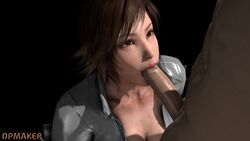 3d animated dpmaker erection fellatio female kazama_asuka male no_sound oral penis source_filmmaker straight tekken video