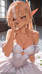 1boy 1girl abs ai_generated animal_ears black_hair black_skirt blush body_fur breasts clothes_lift cum cum_in_mouth cum_on_body cum_on_breasts cum_on_tongue decurse erection facial fellatio fingerless_gloves furry furry_female gloves hand_on_another hetero hololive large_breasts licking_penis long_hair navel night nipples open_mouth oral outdoors panties penis red_eyes s_head shiranui_flare shirt_lift skirt sky snout solo_focus suspenders tank_top tongue tongue_out uncensored underwear white_panties white_tank_top
