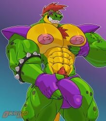 1boy 1male 2026 abs alligator alligatorid anthro anthro_focus anthro_only anthro_solo bracelet bulge bulge_through_clothing digital_drawing_(artwork) digital_media_(artwork) fingerless_gloves five_nights_at_freddy's five_nights_at_freddy's:_security_breach glasses gloves hair happy_trail huge_bulge male male_anthro male_focus male_only male_solo mohawk mohawk_(hairstyle) montgomery_gator_(fnaf) mostly_nude muscles muscular muscular_anthro muscular_arms muscular_male navel nipples okrizo831 partially_clothed pecs pectorals reptile reptile_humanoid scottgames sharp_teeth shoulder_pads smile smiley_face smiling solo solo_anthro solo_focus solo_in_panel solo_male spiked_bracelet star_glasses steel_wool_studios sunglasses thong thong_only underwear underwear_only